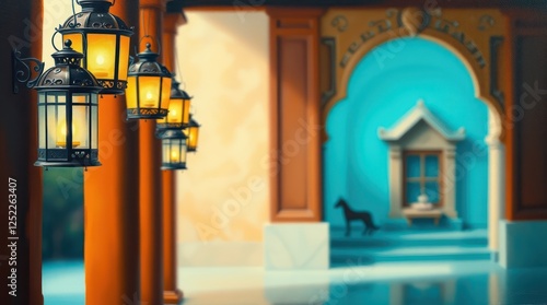 entrance to the church