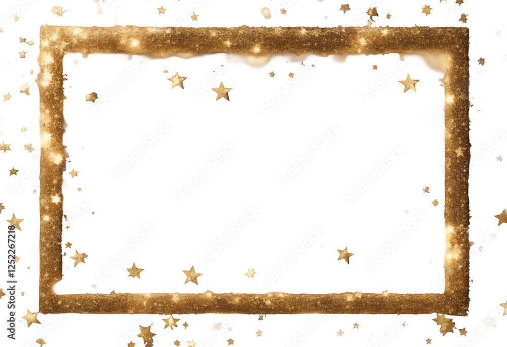 yellow rectangular glowing texture sparkle sequins glittering form background glow white glistering shaped shine design arranged shiny bright dust light gold abstract star frame christmas golden