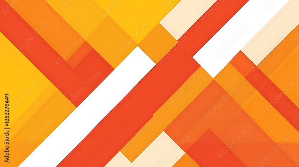 Abstract orange geometric design Abstract orange geometric design
