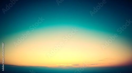 Wallpaper Mural Serene Sunset Sky Hues Gradient Colors Torontodigital.ca