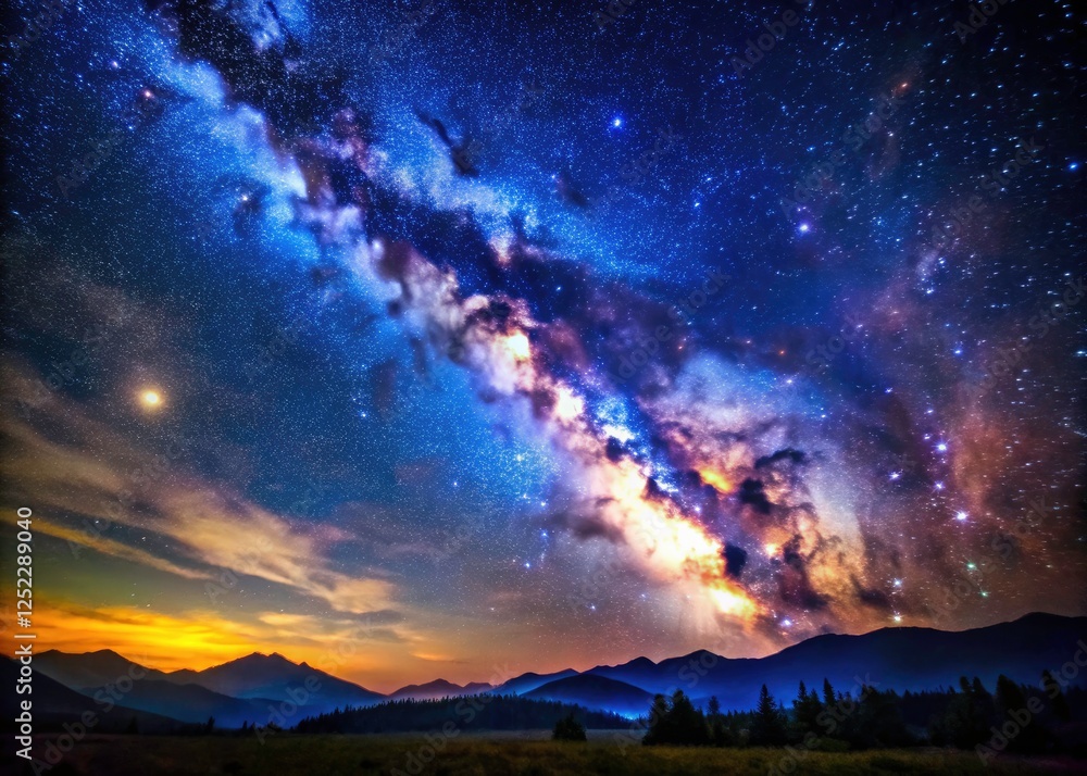 Stunning astrophotography reveals celestial wonders, showcasing the Milky Way's breathtaking beauty. Stunning astrophotography reveals celestial wonders, showcasing the Milky Way's breathtaking beauty.