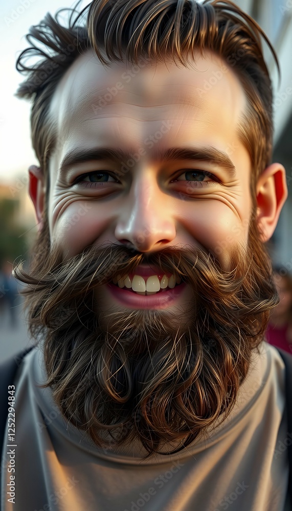 long laughing camera man beard hipster aring looking ng man beard hipster laughing caucasian head shot outdoors happy white 30s young smiling toothy smile brown hair goggles eyeglass people long laughing camera man beard hipster aring looking ng man beard hipster laughing caucasian head shot outdoors happy white 30s young smiling toothy smile brown hair goggles eyeglass people