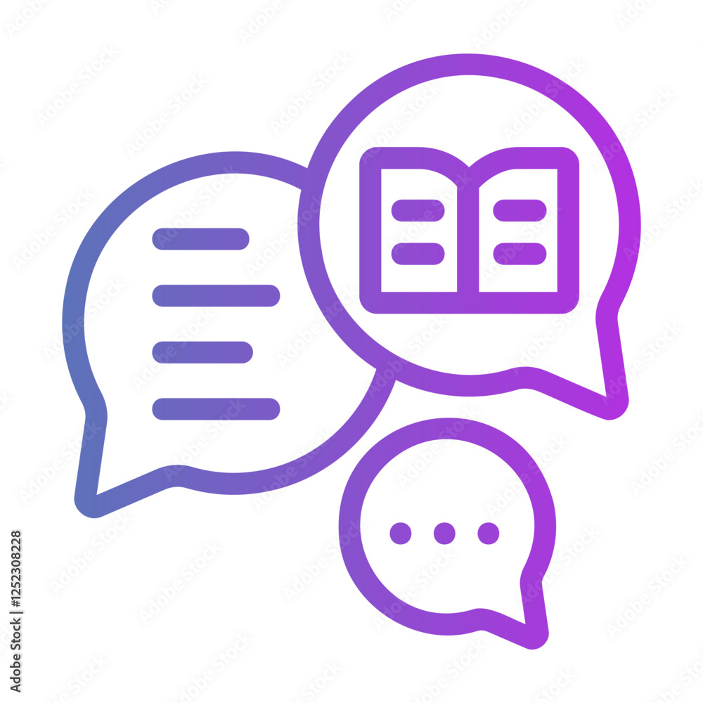 discussion Gradient icon discussion Gradient icon