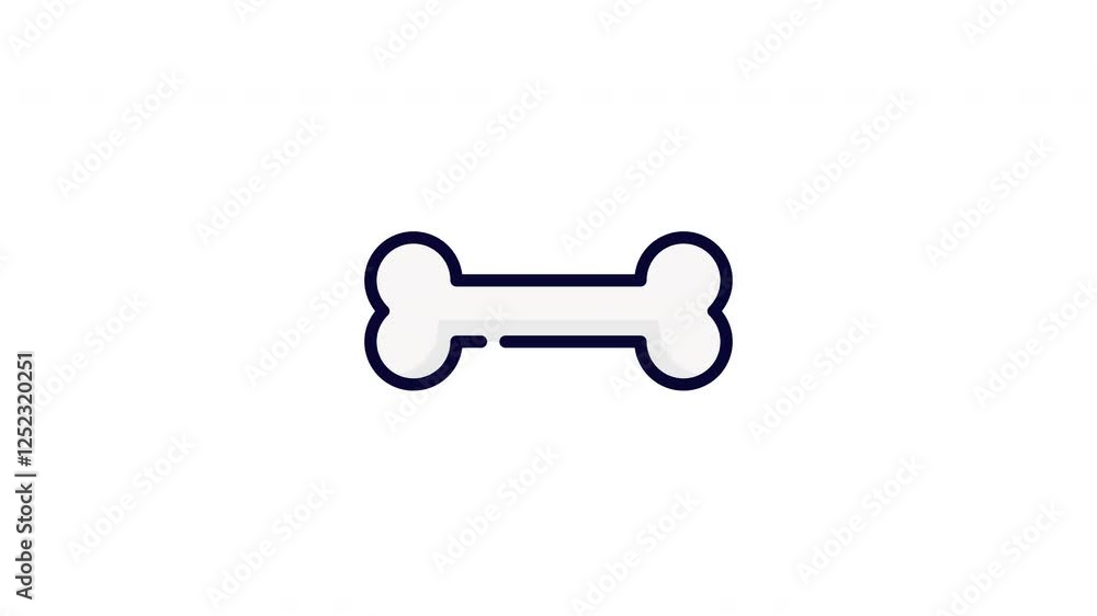 Animated icon of two broken bones in an X Ray image. Suitable for media publications, articles, websites, or educational materials related to orthopedics
Animated icon of two broken bones in an X Ray image. Suitable for media publications, articles, websites, or educational materials related to orthopedics