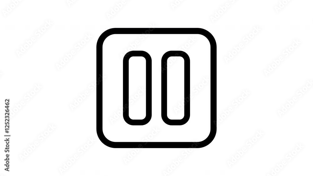pause animated icon pause animated icon