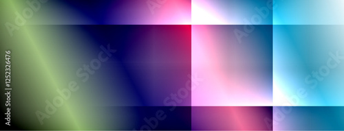 Dynamic shadow lines with gradient colors geometric background