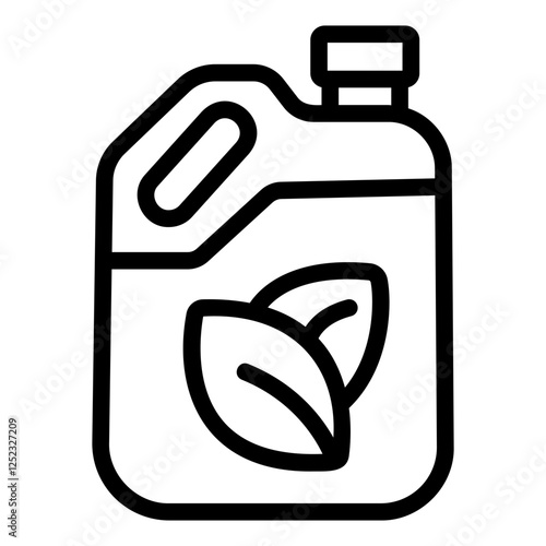 biofuel Line Icon