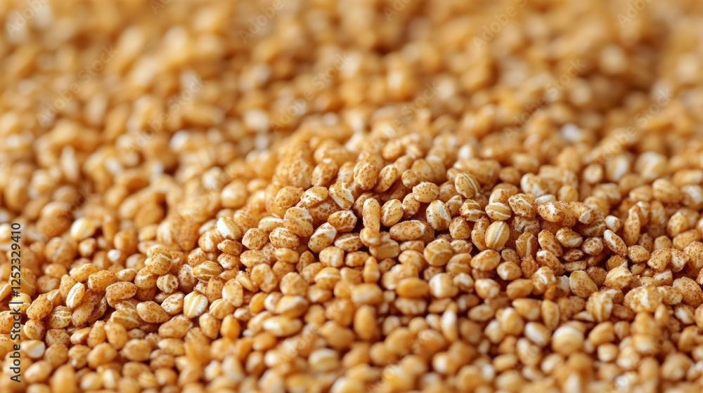 Close-up of Puffed Amaranth Grains: A Nutritious and Delicious Ancient Grain Close-up of Puffed Amaranth Grains: A Nutritious and Delicious Ancient Grain