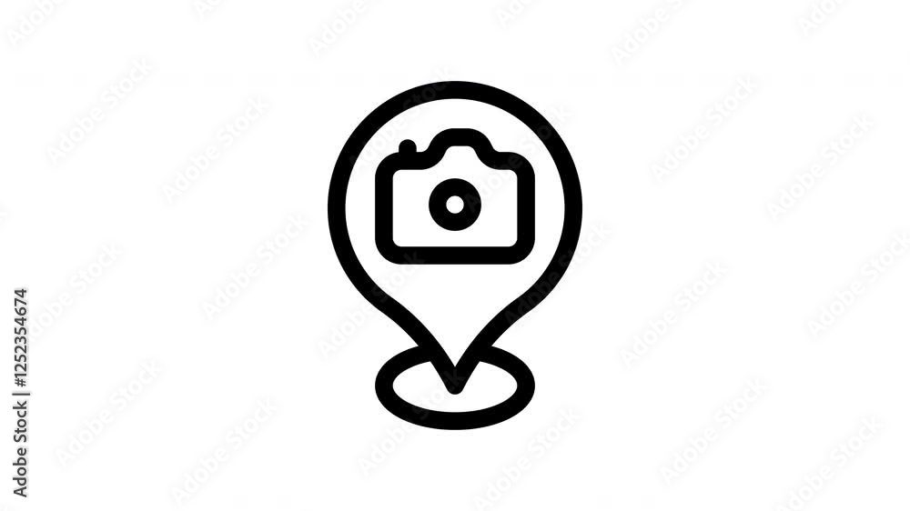 location animated icon location animated icon