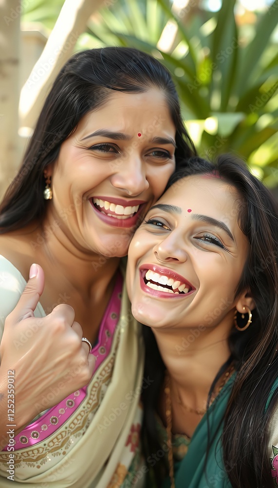 people face indian having focus family outdoor concept mum happy mother love daughter fun family indian mother daughter happy people love india youth childhood children asia asian bangladesh bonding
