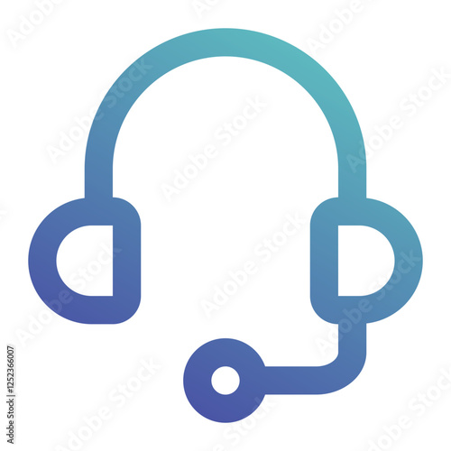 costumer service icon for illustration