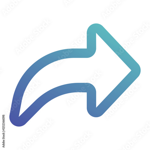 forwad icon for illustration