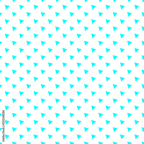 Blue Triangle45D Seamless Pattern Tile