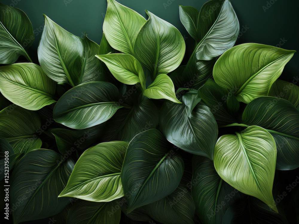 観葉植物の背景素材 観葉植物の背景素材