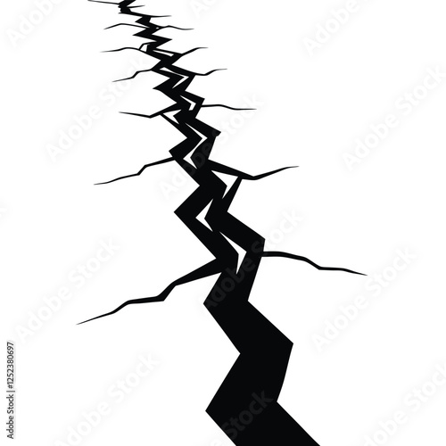 crack in the ground