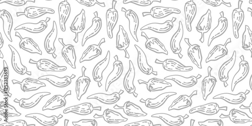 chili pattern Background. vintage chili background. pepper pattern background. chili doodle pattern background. hot chili pattern background.