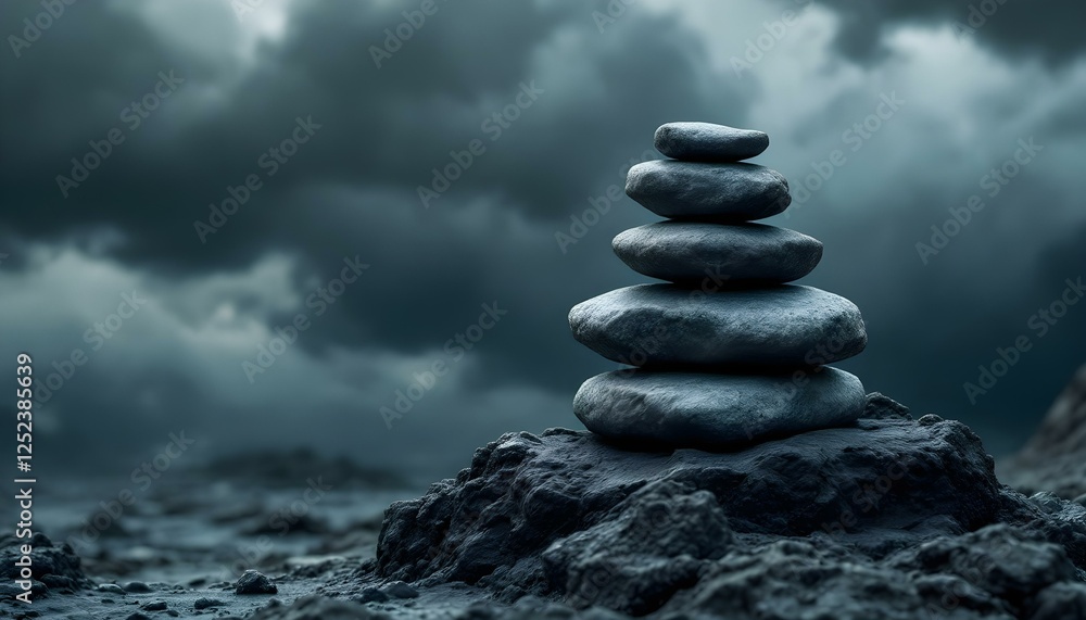 zen, stones, asymmetrical, stack, sharp, jagged, edges, weathered, surfaces, volcanic, rock, base, rugged, storm, clouds, dark, dramatic, powerful, atmosphere, hyperrealistic, detail, serene, tranquil zen, stones, asymmetrical, stack, sharp, jagged, edges, weathered, surfaces, volcanic, rock, base, rugged, storm, clouds, dark, dramatic, powerful, atmosphere, hyperrealistic, detail, serene, tranquil