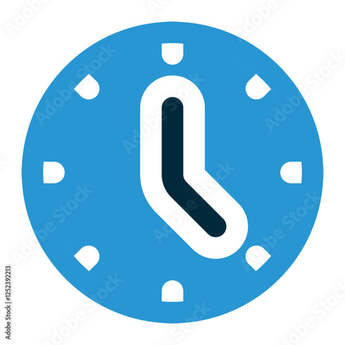 clock icon for illustration