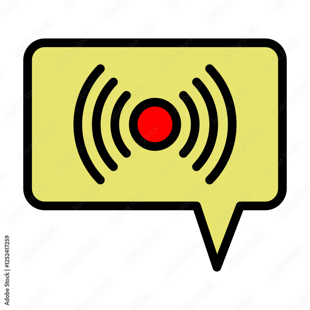 Live Chat Vector Filled Icon Design Live Chat Vector Filled Icon Design