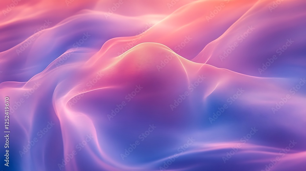Obraz premium Abstract Pink and Purple Wave Pattern Design
