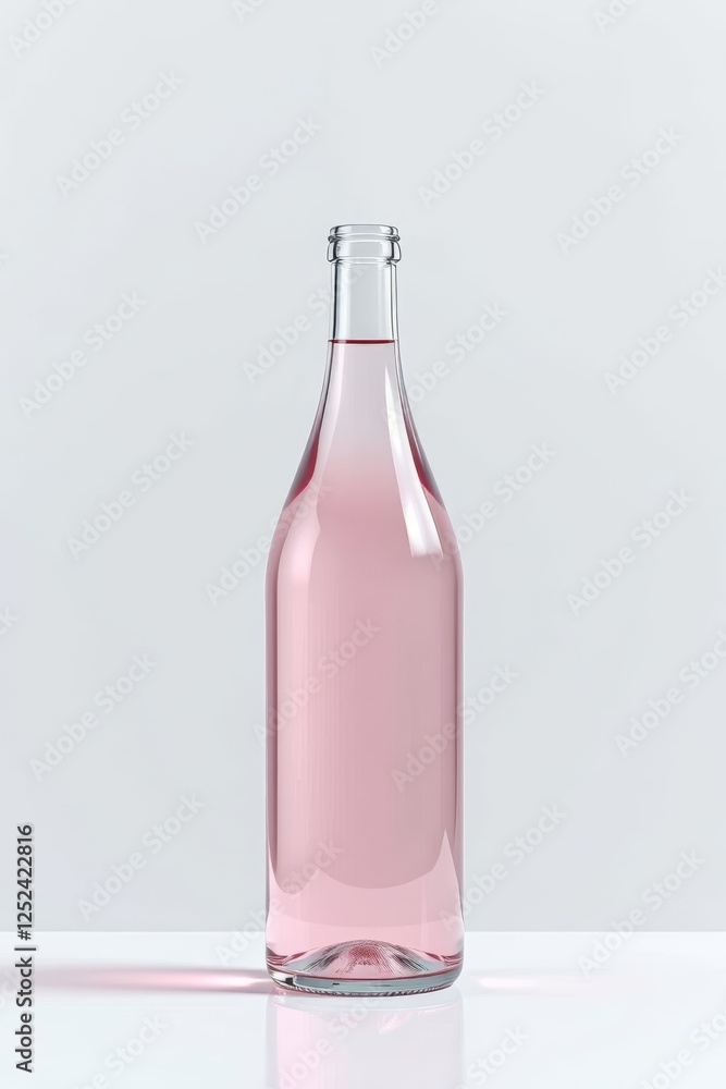 there is a pink bottle with a white lid on a table there is a pink bottle with a white lid on a table