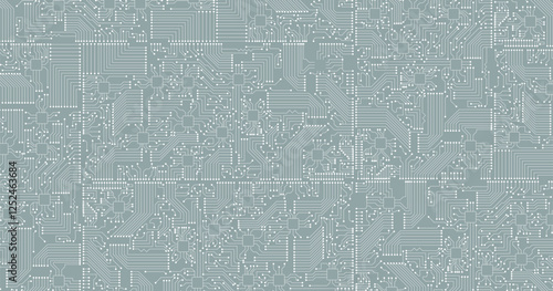 Circuit technology background with hi-tech digital data connection system and computer electronic design