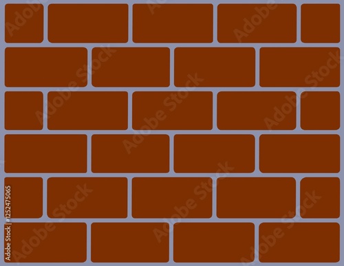 Wallpaper Mural red brick wall Torontodigital.ca