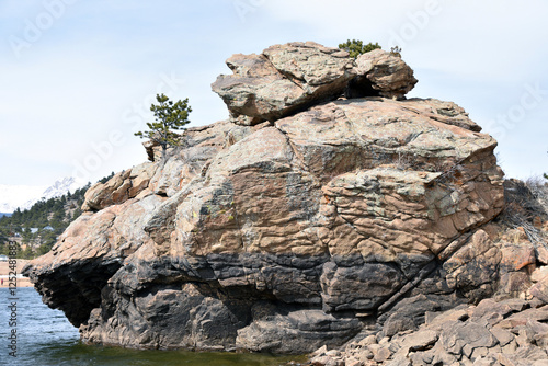 rock structure Estes Park Colorado 