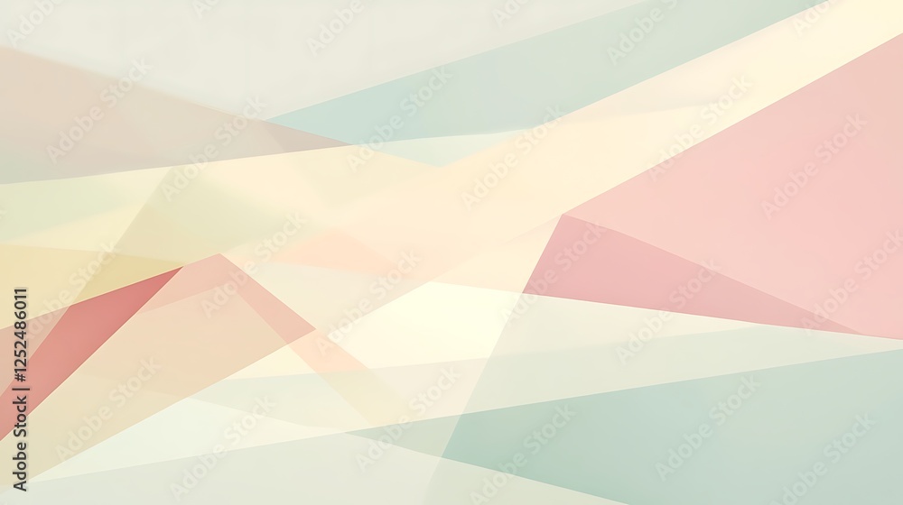 Abstract Pastel Geometric Shapes Design Abstract Pastel Geometric Shapes Design