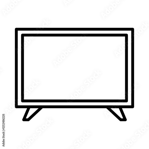 lcd tv with blank screen