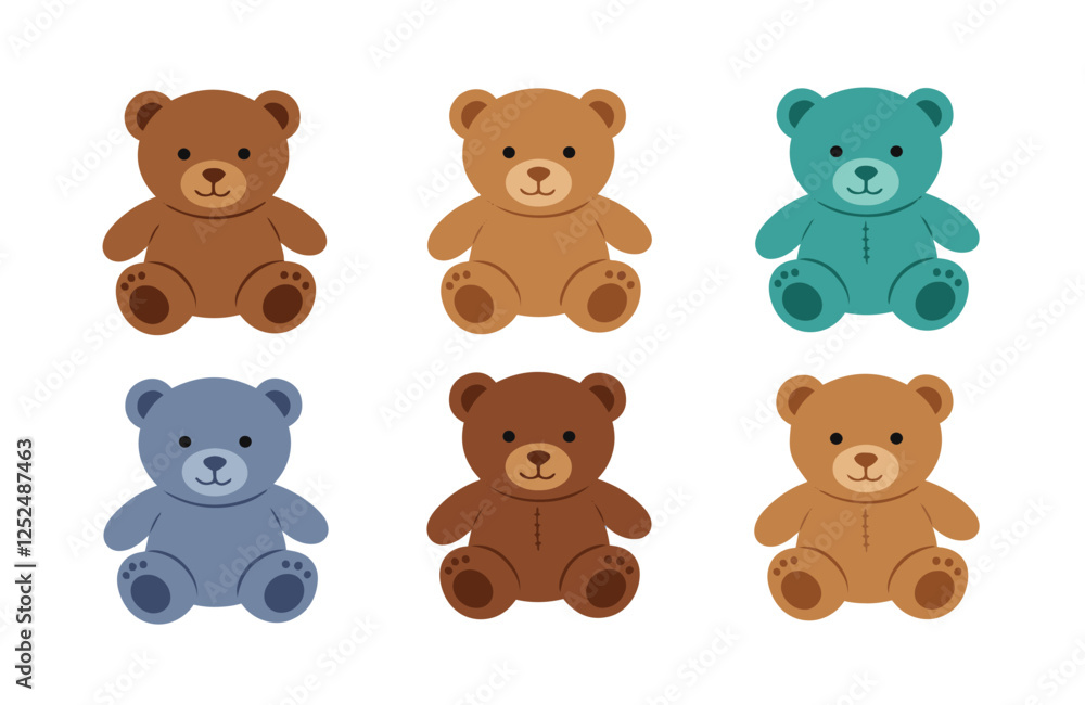 Lovely Cute Teddy Bear Illustration Featuring Fluffy Fur and Heartwarming Pose
Lovely Cute Teddy Bear Illustration Featuring Fluffy Fur and Heartwarming Pose