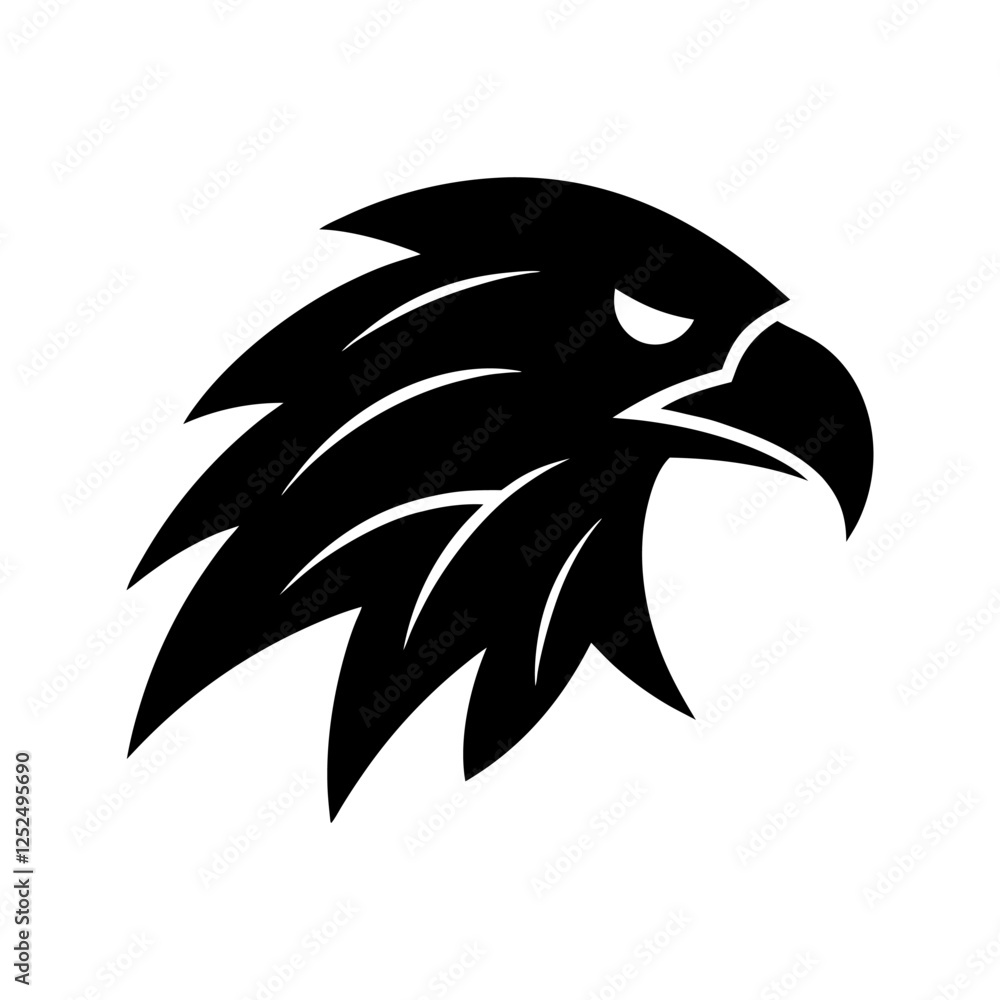 Obraz premium eagle head icon