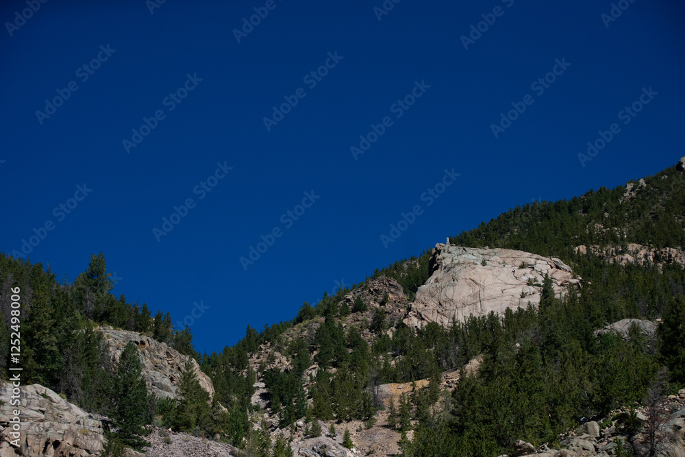 Naklejka premium Griffin Monument Silver Plume Colorado