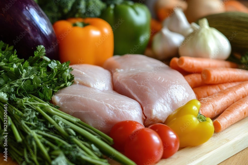 A diabetic-friendly balanced meal plan with low-glycemic ingredients, lean protein, and fiber-rich vegetables, medically approved, ultra-realistic A diabetic-friendly balanced meal plan with low-glycemic ingredients, lean protein, and fiber-rich vegetables, medically approved, ultra-realistic