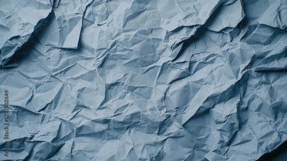 Obraz premium Crumpled Gray Paper Texture Background