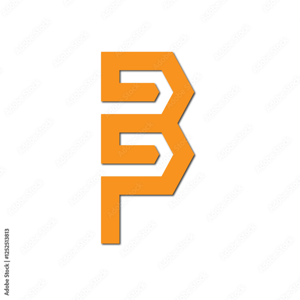 Web line modern color full letter logo design Web line modern color full letter logo design