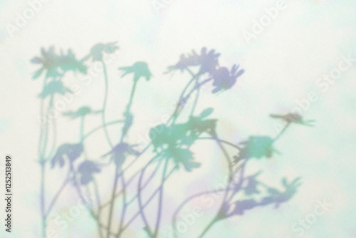 몽환적인 식물 그림자 효과,표지 이미지