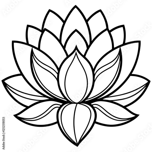 Serene lotus flower illustration in delicate pastel tones with spiritual symbolism
