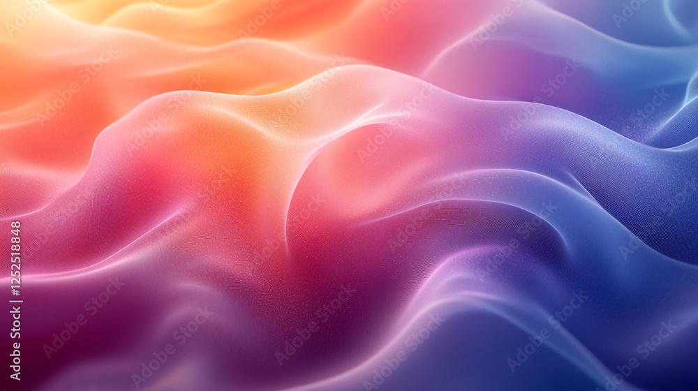 Abstract Colorful Waves Digital Art Background Design Texture Pink Blue Soft Fluid Image Orange Abstract Colorful Waves Digital Art Background Design Texture Pink Blue Soft Fluid Image Orange
