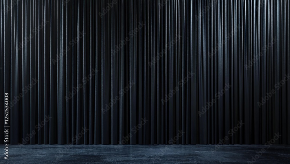 Dark Drapes: Unveiling the Mystery of Velvet Curtains in Dramatic Stage Setting Dark Drapes: Unveiling the Mystery of Velvet Curtains in Dramatic Stage Setting
