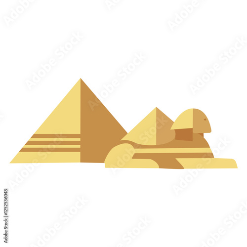pyramids icon colored 