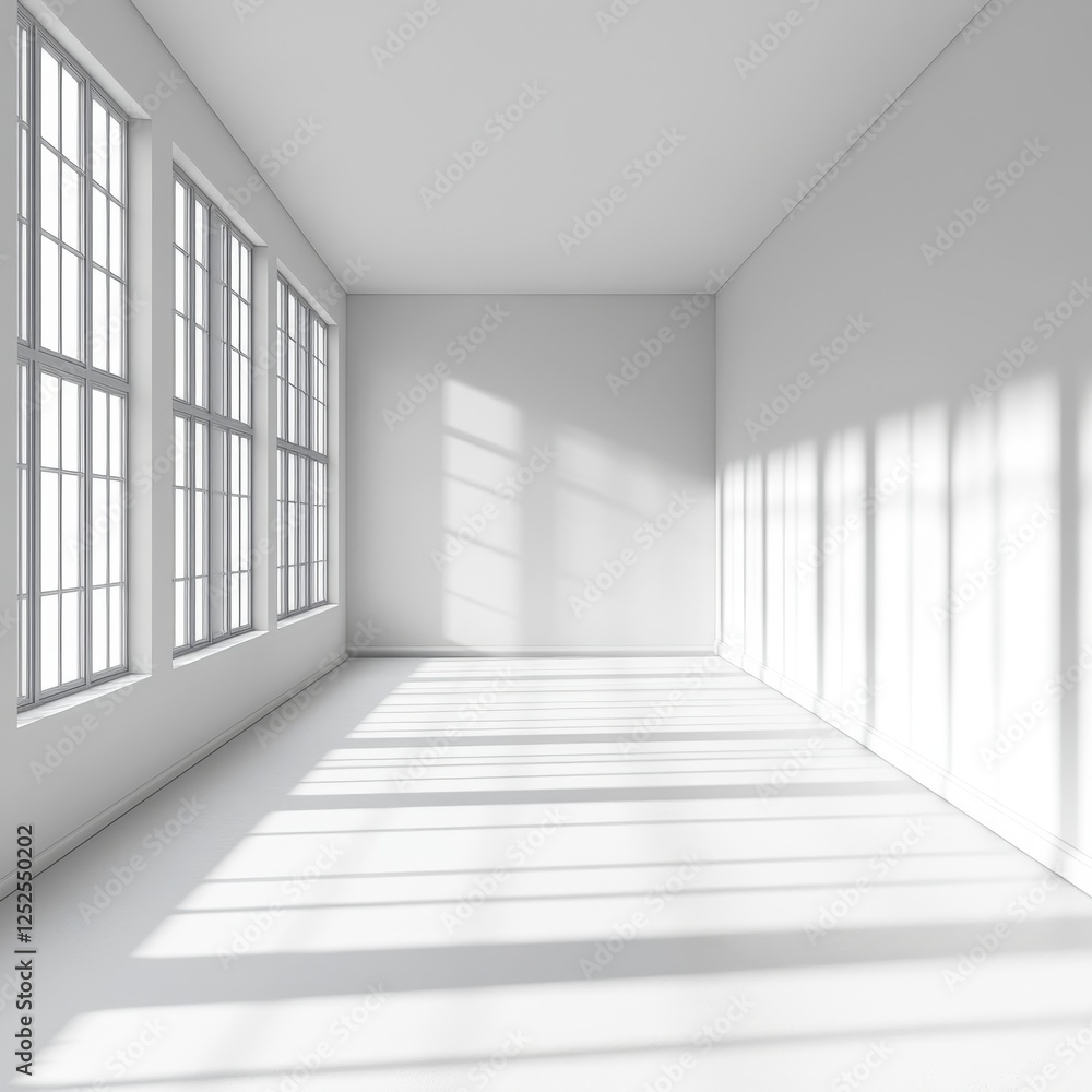 3D Light White Background, Generative AI 3D Light White Background, Generative AI