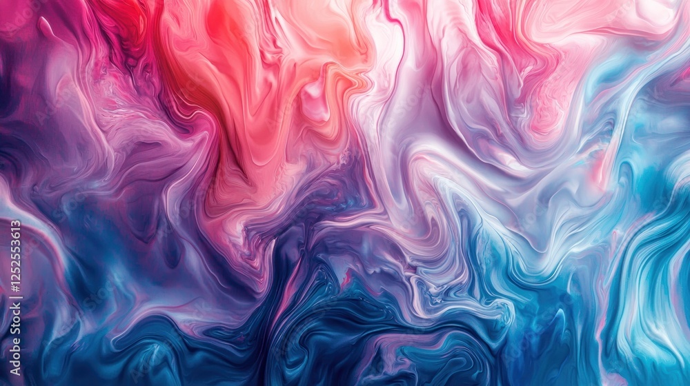 Fototapeta premium Abstract dynamic background with vibrant colors and motion effects.