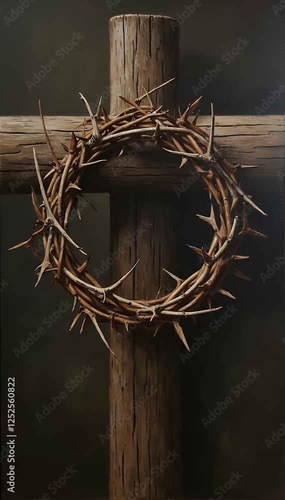 concepts season lent ek good thorns holy friday crown semana santa good friday ai christian jesus christ crown thorn purple background banner jesus christ jesus christ lent faith religion catholicism
