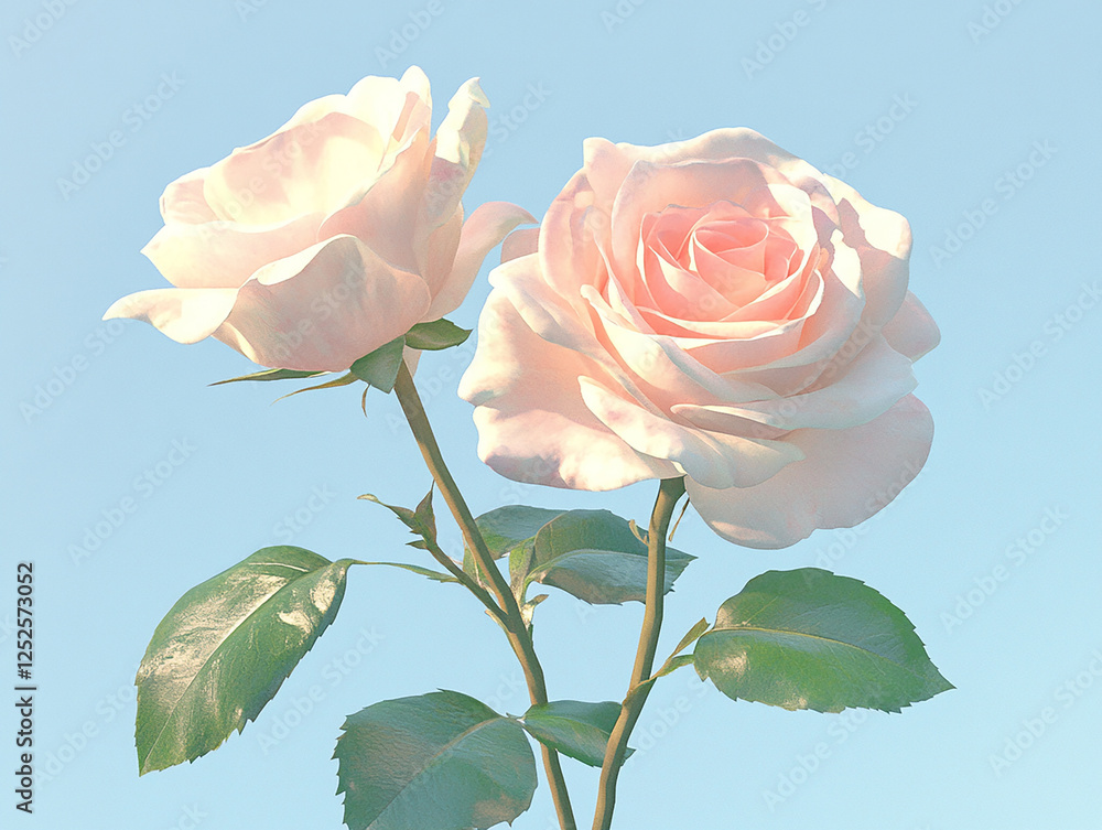 Obraz premium Beautiful flowers close-up