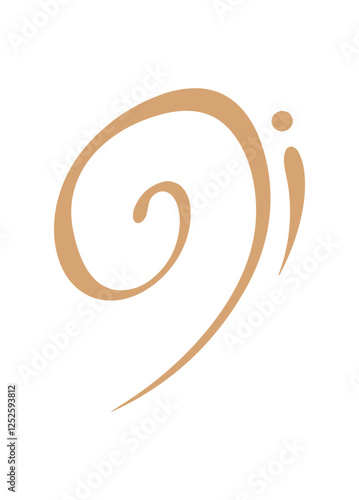 Abstract swirl design