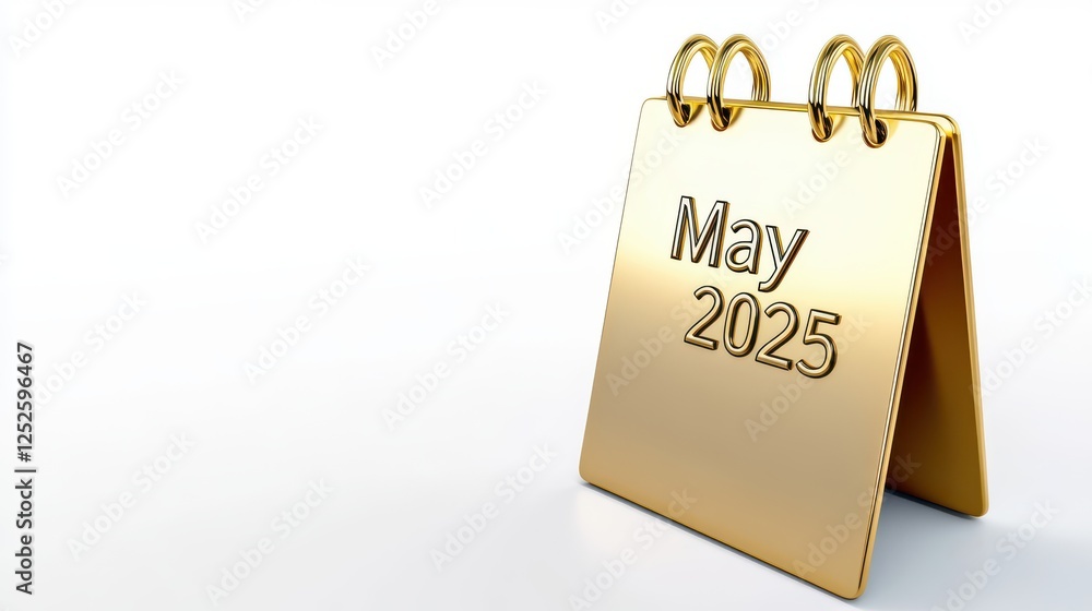 a sleek metallic Calendar a sleek metallic Calendar
