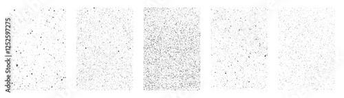 Overlay texture set. Dirty Grunge Textures Vector Set. Dirty grainy stamp and scratches and damage mark. Use purpose damaged, distress, paint, texture, old, concrete, urban, grunge, dirty, dust vector