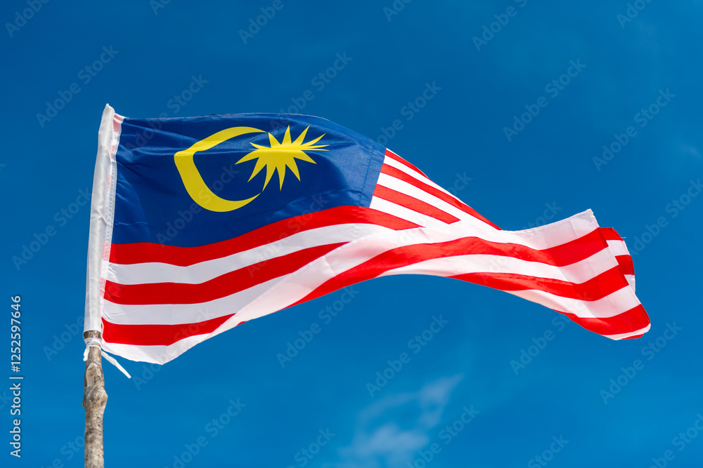 Fototapeta premium flag of Malaysia