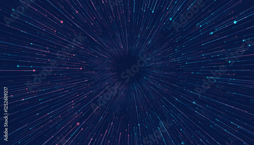 Technology background. Big data visualization concept.
